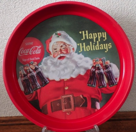 07154D-2 € 6,00 coca cola dienblad 33cm h4 Happy holidays.jpeg